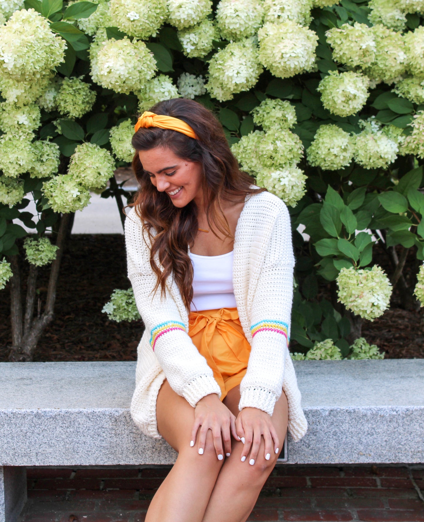 Happy Stripes Cardigan PDF Crochet Pattern by Jessica Herr