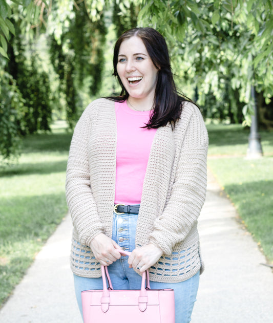 Honeybee Cardigan PDF Crochet Pattern by Jessica Herr