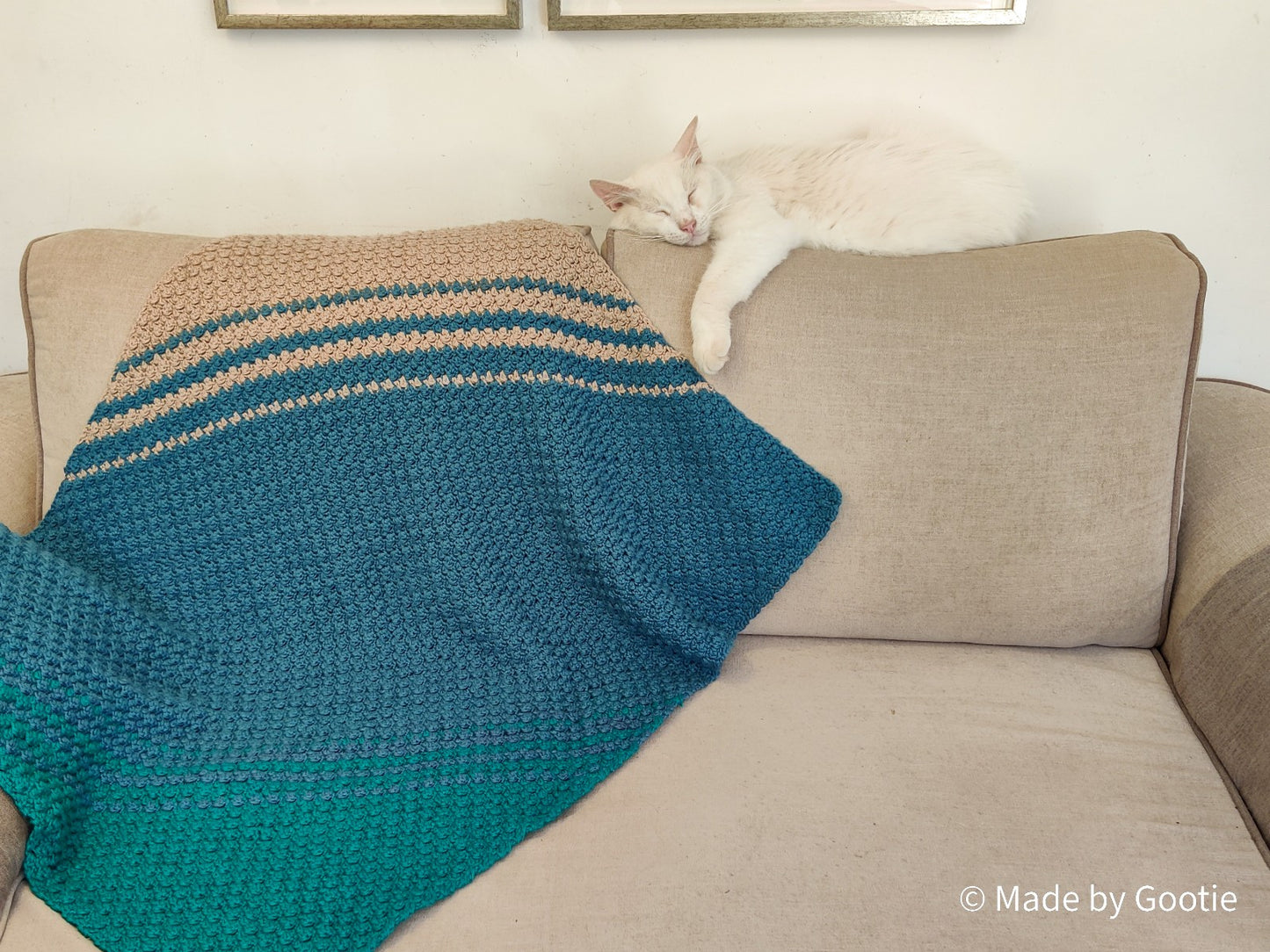 Across the Way Blanket Crochet Pattern by Agat Rottman