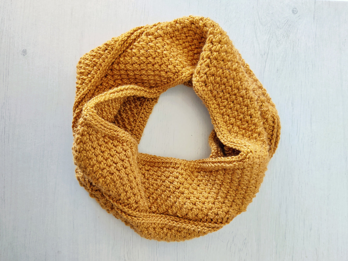 Cobblestone Path Cowl Crochet Pattern by Agat Rottman