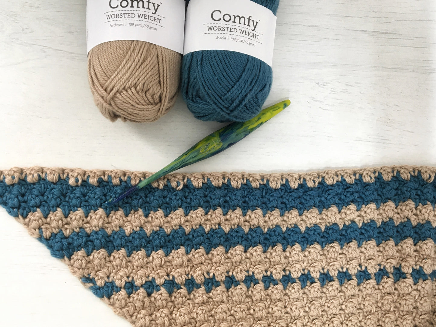 Across the Way Blanket Crochet Pattern by Agat Rottman