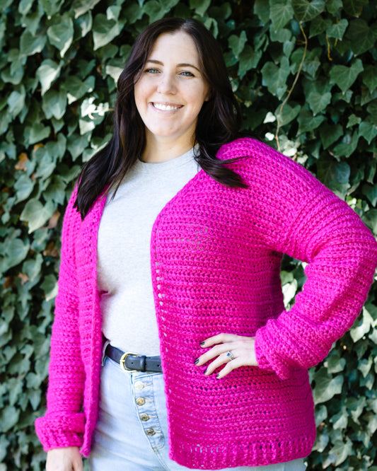 Party Cardi PDF Crochet Pattern by Jessica Herr
