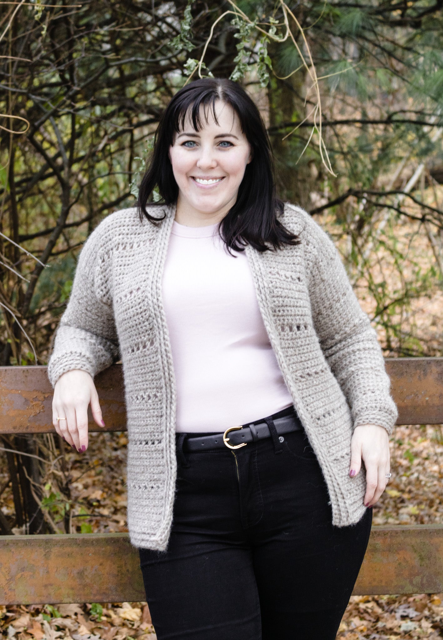 Toasted Marshmallow Cardigan PDF Crochet Pattern by Jessica Herr