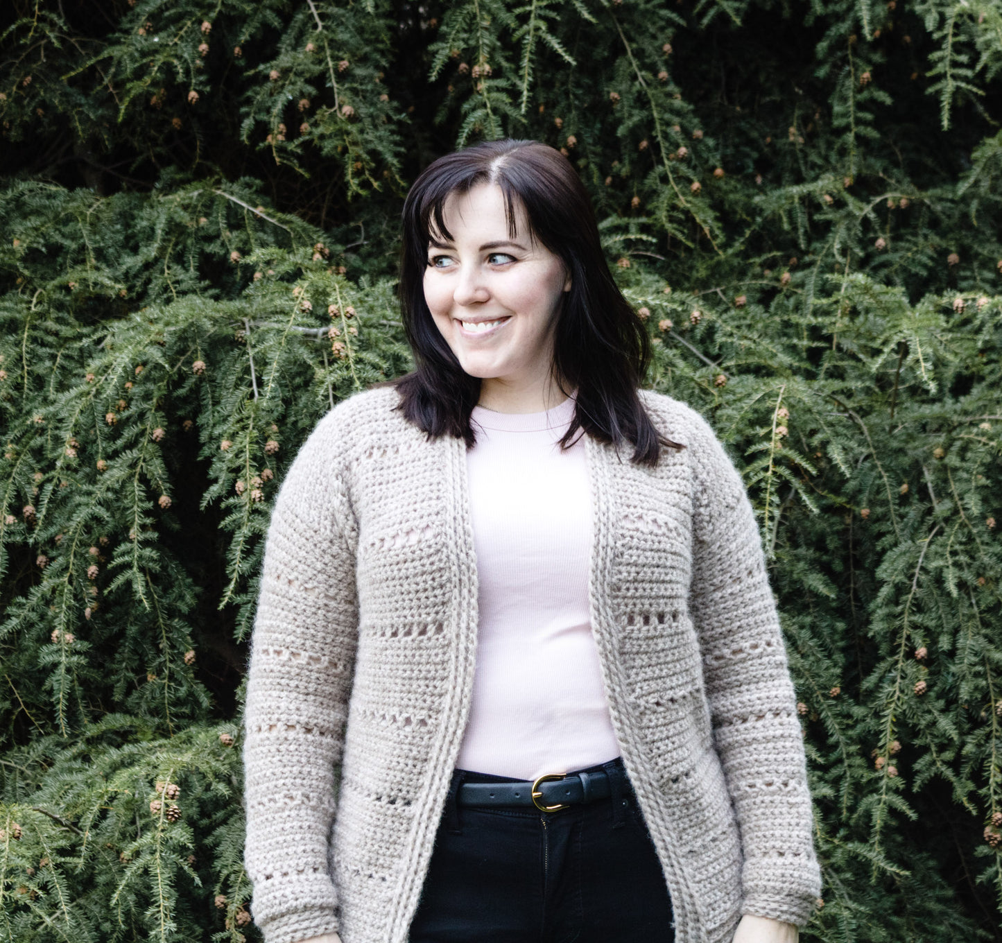 Toasted Marshmallow Cardigan PDF Crochet Pattern by Jessica Herr
