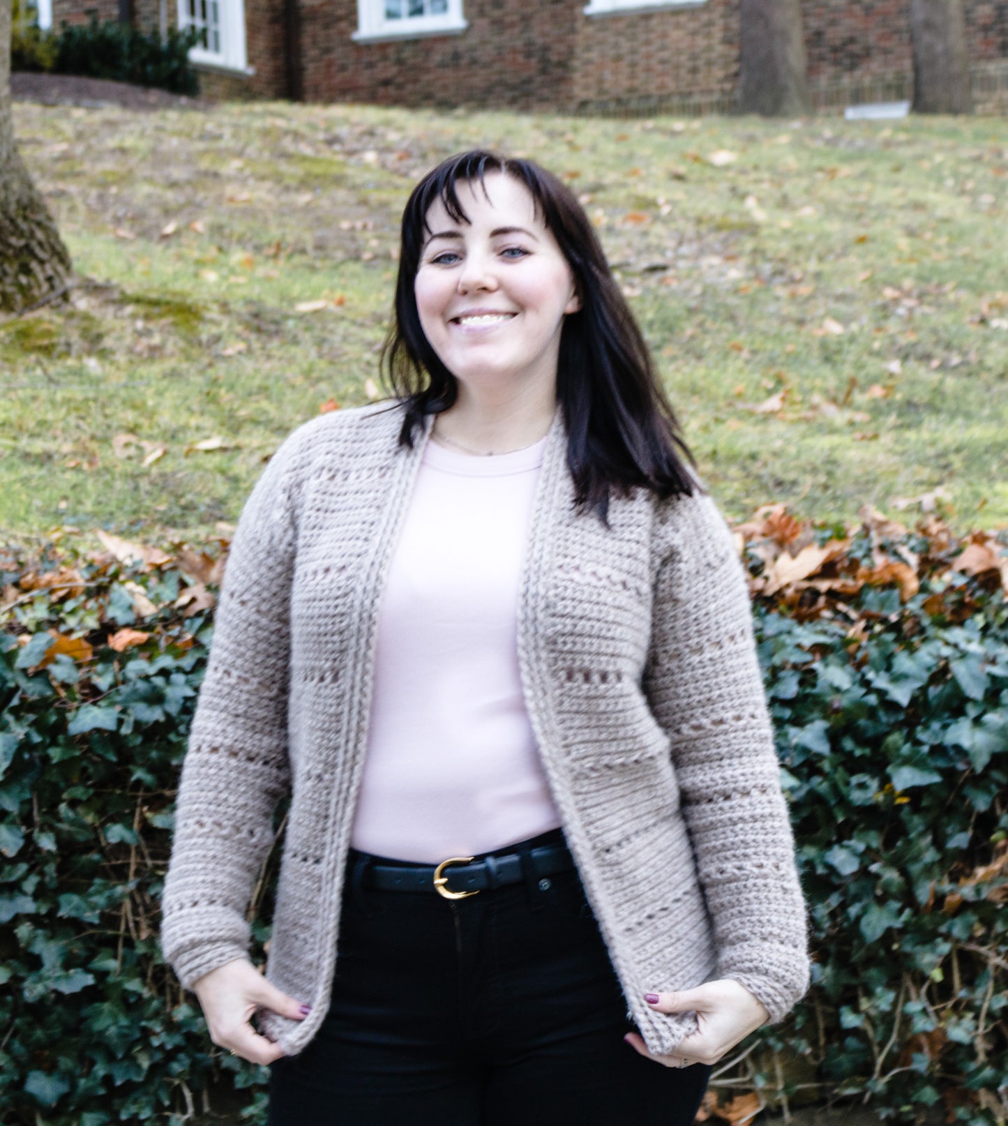 Toasted Marshmallow Cardigan PDF Crochet Pattern by Jessica Herr