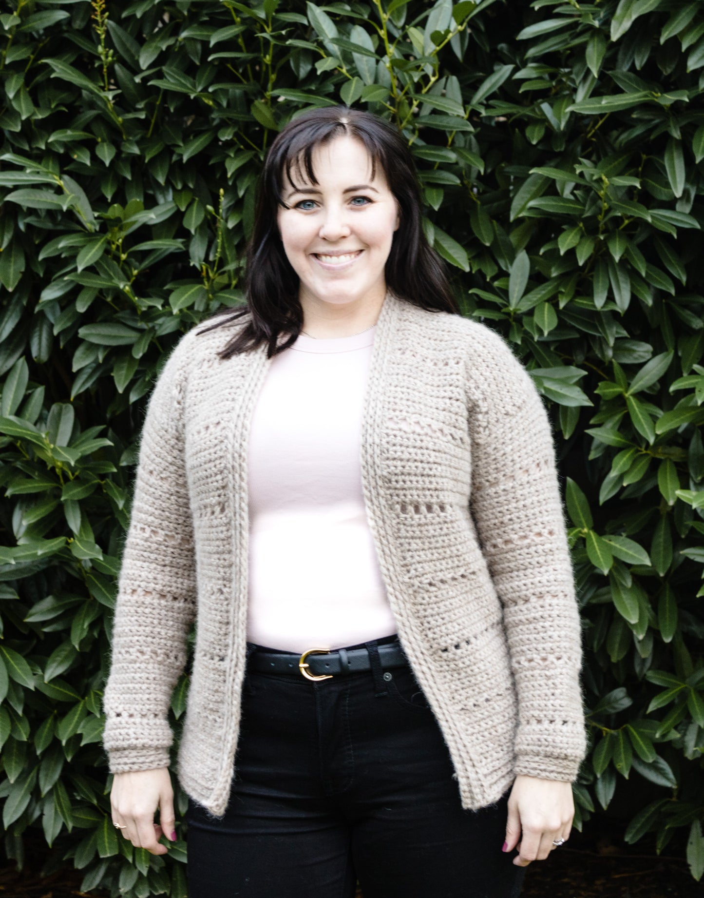 Toasted Marshmallow Cardigan PDF Crochet Pattern by Jessica Herr