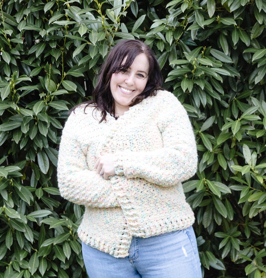 Wildflower Cardigan PDF Crochet Pattern by Jessica Herr