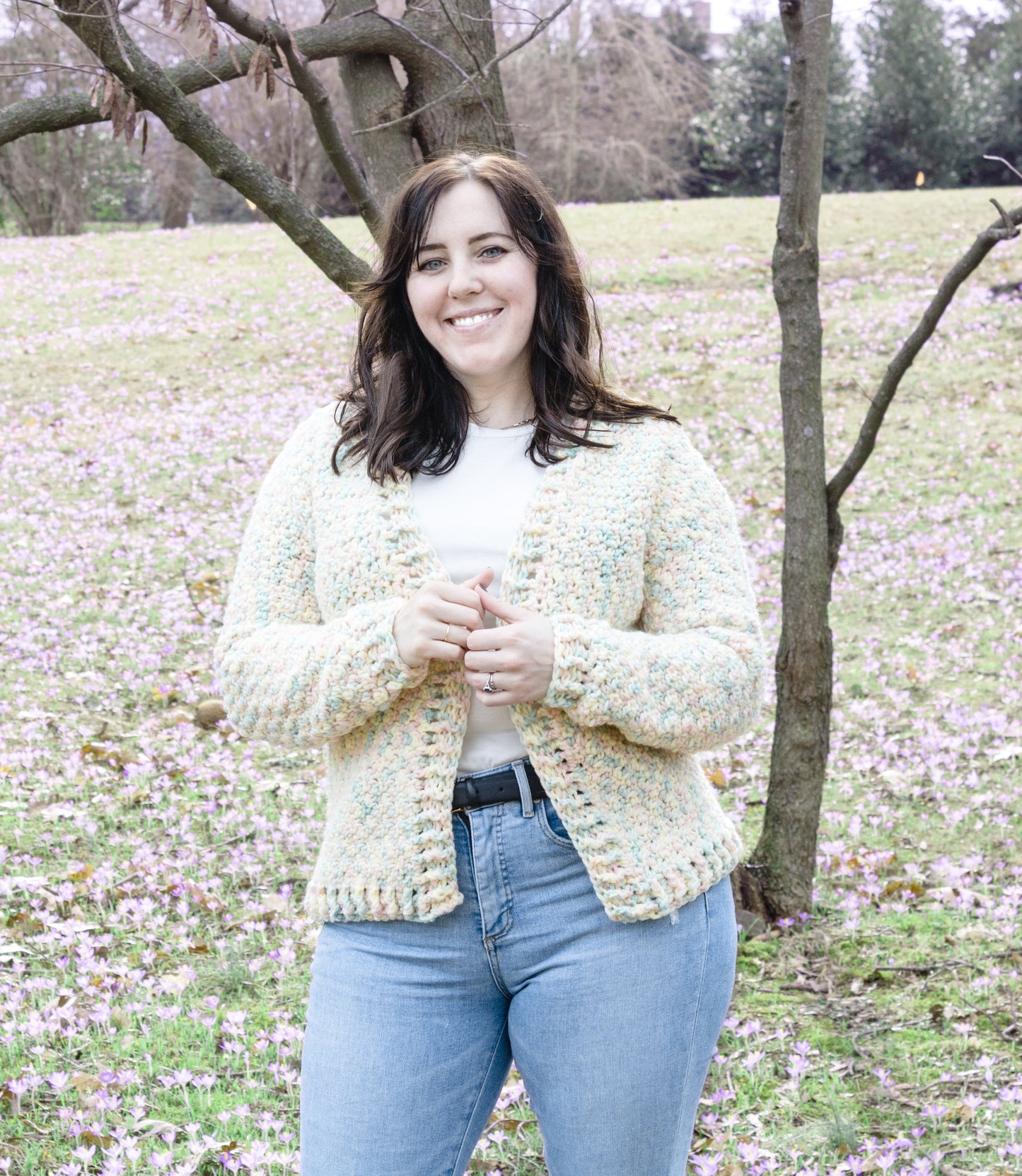Wildflower Cardigan PDF Crochet Pattern by Jessica Herr