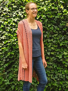 Ariel Summer Cardigan Crochet Pattern by Hortense Maskens