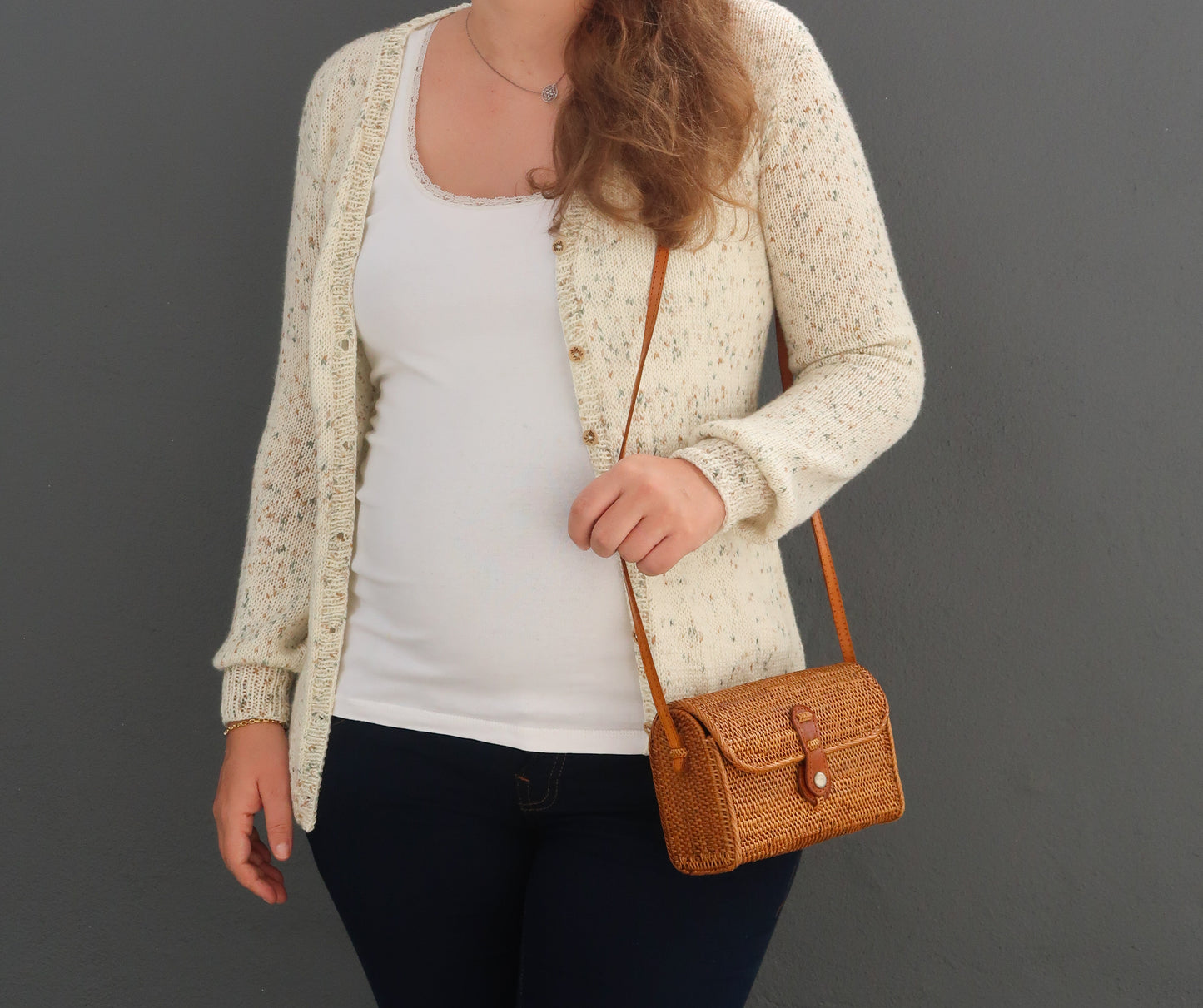Salt and Pepper Cardigan Knit Pattern by Hortense Maskens