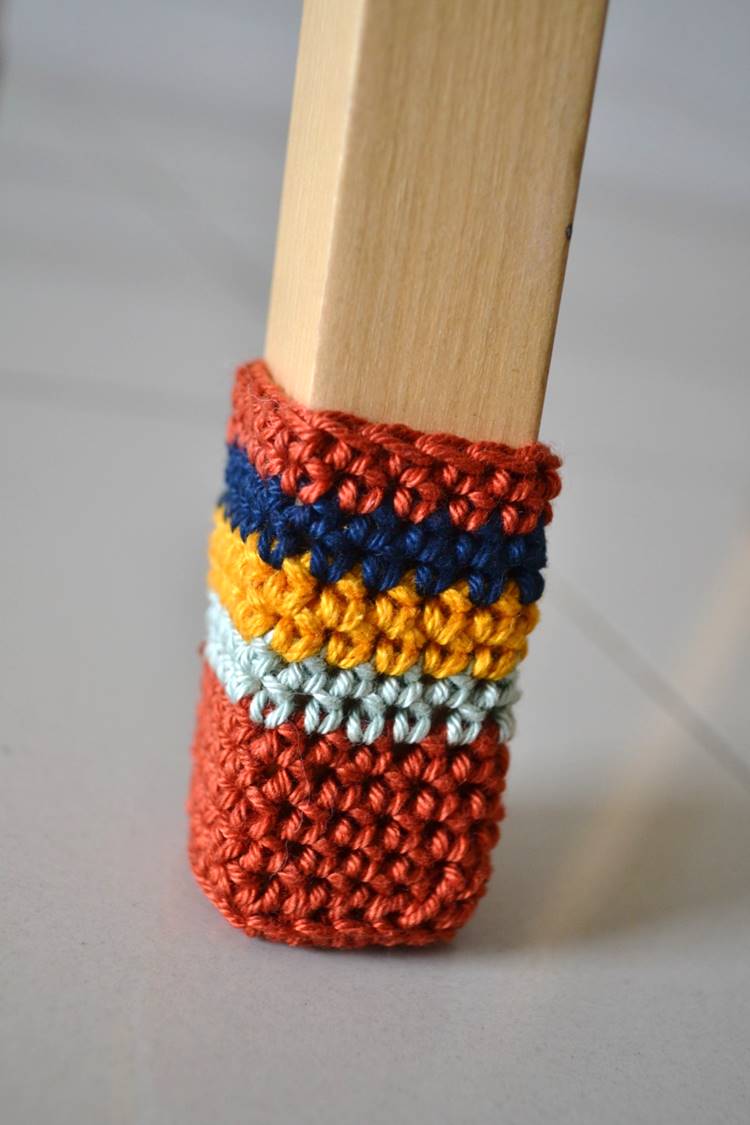 Chair Socks Crochet Pattern by Hortense Maskens