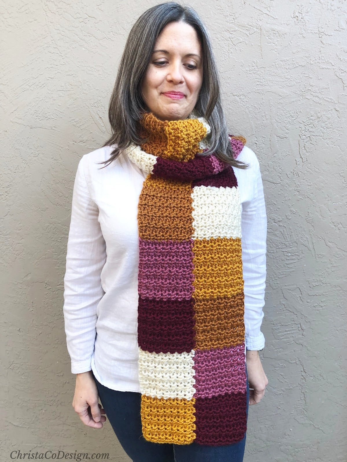 Iseo Scarf Crochet Pattern by Crystal Marin