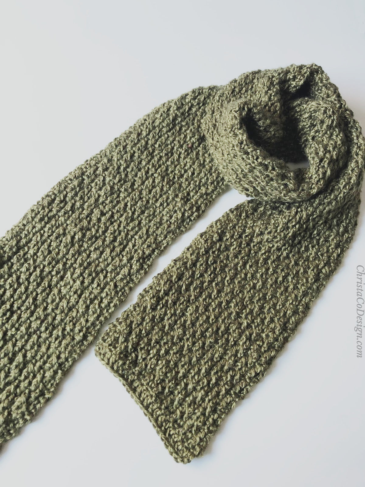 Matteo Scarf Crochet Pattern by Crystal Marin