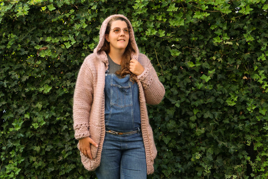 Anastasia Hoodie Knit Pattern by Hortense Maskens