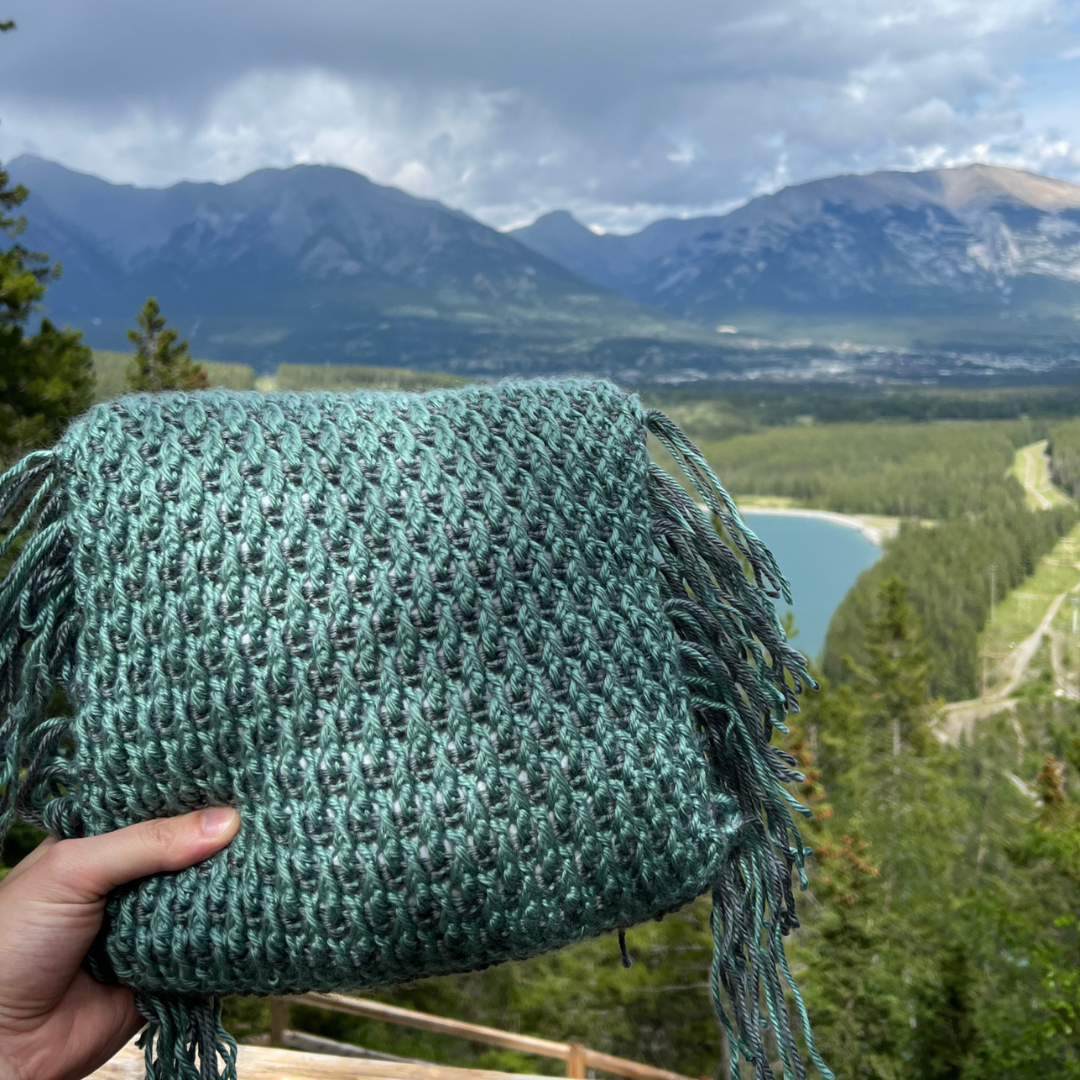 Free Crochet Pattern: Wandering the Alpines & Alpine Peaks and Valleys Throw Pillows