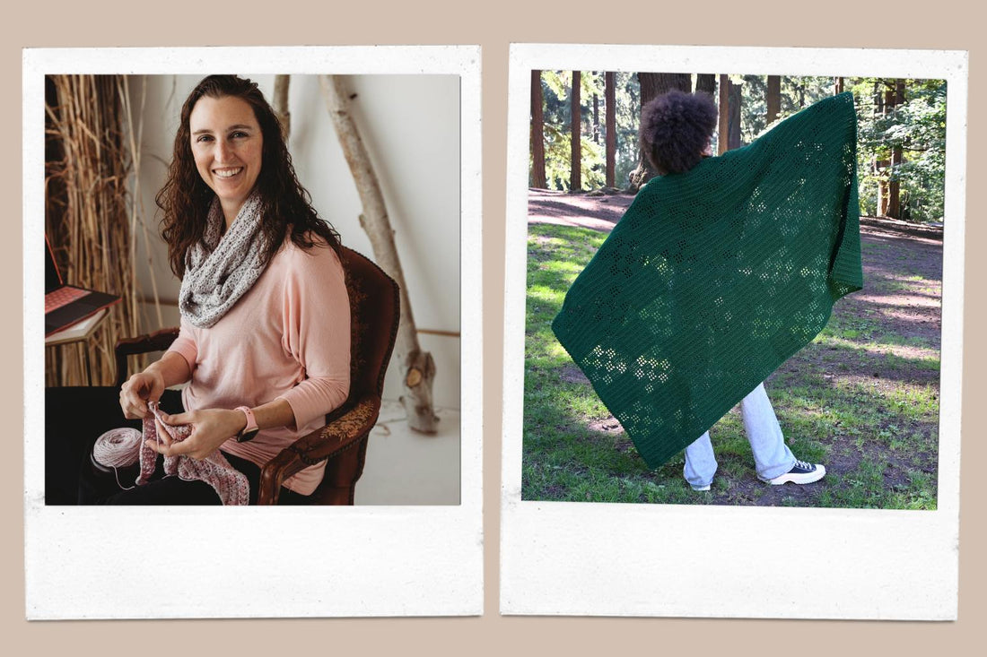 Crochet Designer Interview: Jessica Dodson's Looking Glass Throw