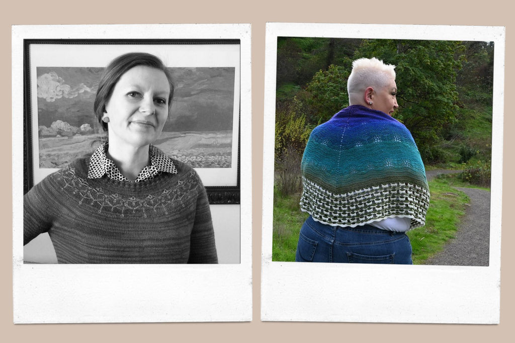 Crochet Designer Interview: Olya Mikesh's Ranunculus Shawl