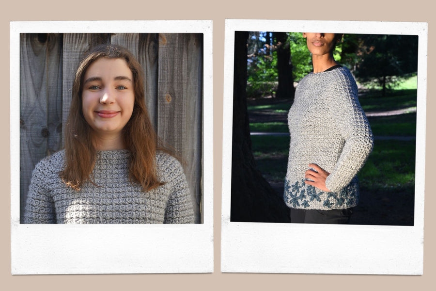 Crochet Designer Interview: Zara Powter's Autumn Bloom Pullover