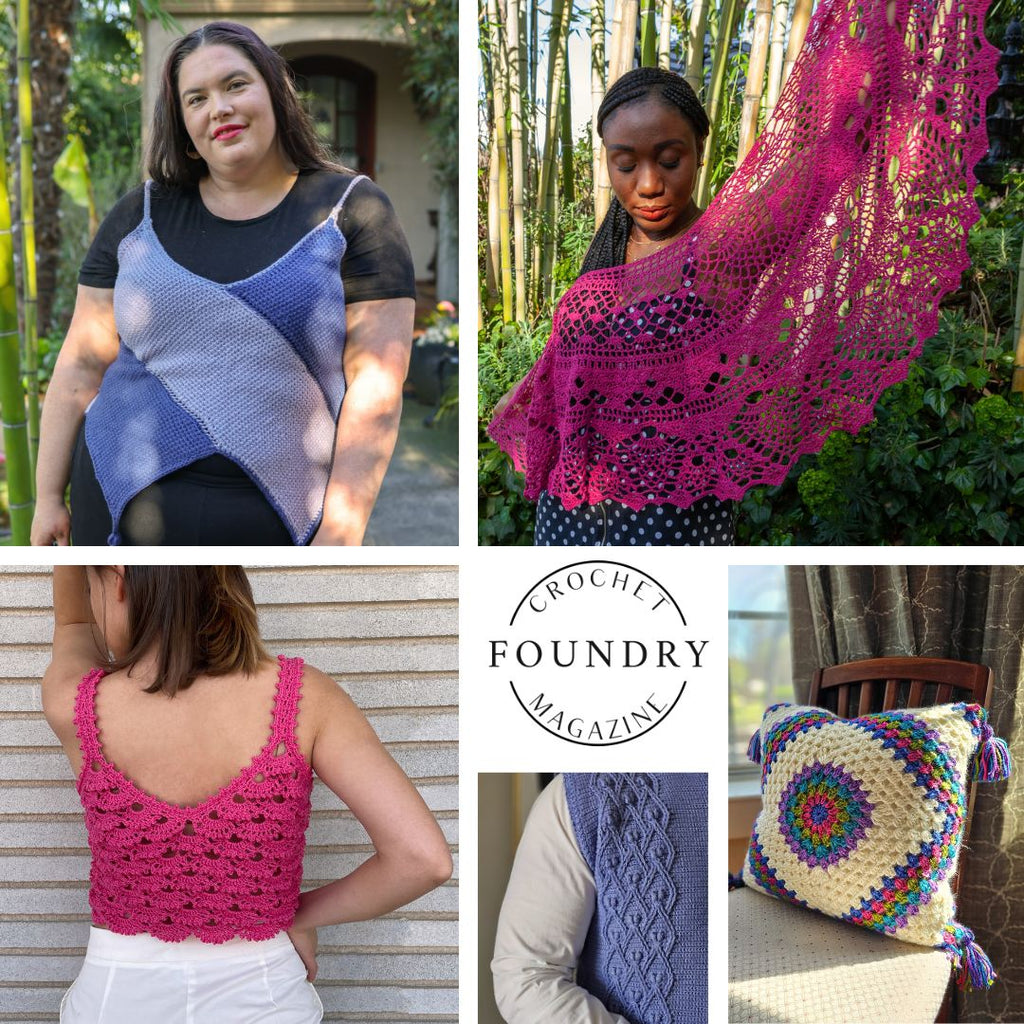 Behind the June 2023 Issue of Crochet Foundry Magazine