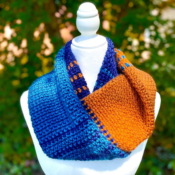 Free Crochet Pattern: Wanderer Infinity Scarf