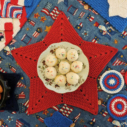 Star Trivet or Centerpiece Crochet Pattern by Jessie At Home