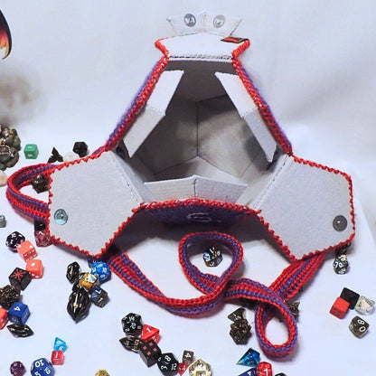 RPG D12 Dice Bag or Shoulder Bag Crochet Pattern By Jessie At Home