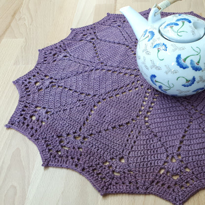 Diamonds Doily Crochet Pattern by Agat Rottman