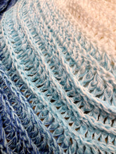 Load image into Gallery viewer, Blue Lace Agate Crochet Stole Crochet Pattern PDF by Victoria Pietz
