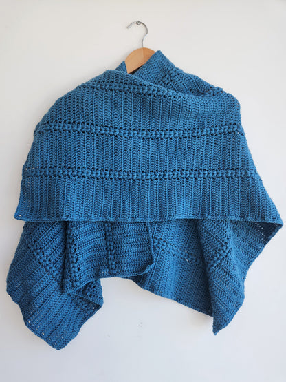 Harvest Fields Wrap Crochet Pattern by Agat Rottman