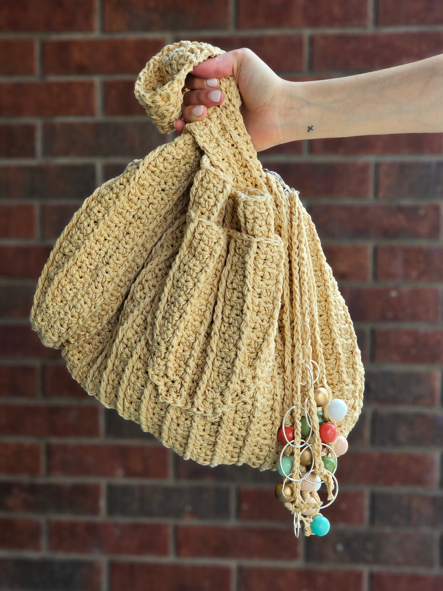 Free Spirit Boho Bag Crochet PDF Pattern by Crystal Bucholz