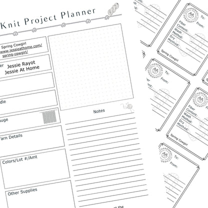 Spring Cowgirl Knit Pattern by Jessie At Home