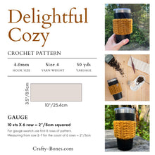 Load image into Gallery viewer, Delightful Cozy PDF Crochet Pattern by Leanna Haughian
