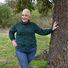 Load image into Gallery viewer, Forest Walk Pullover Crochet Pattern PDF by Cassie Reed-Chavez
