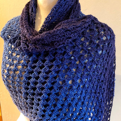 Heartland Crochet Triangle Shawl Crochet Pattern by Pattern Princess