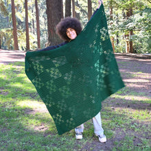 Load image into Gallery viewer, Looking Glass Throw PDF Crochet Pattern by Jessica Dodson
