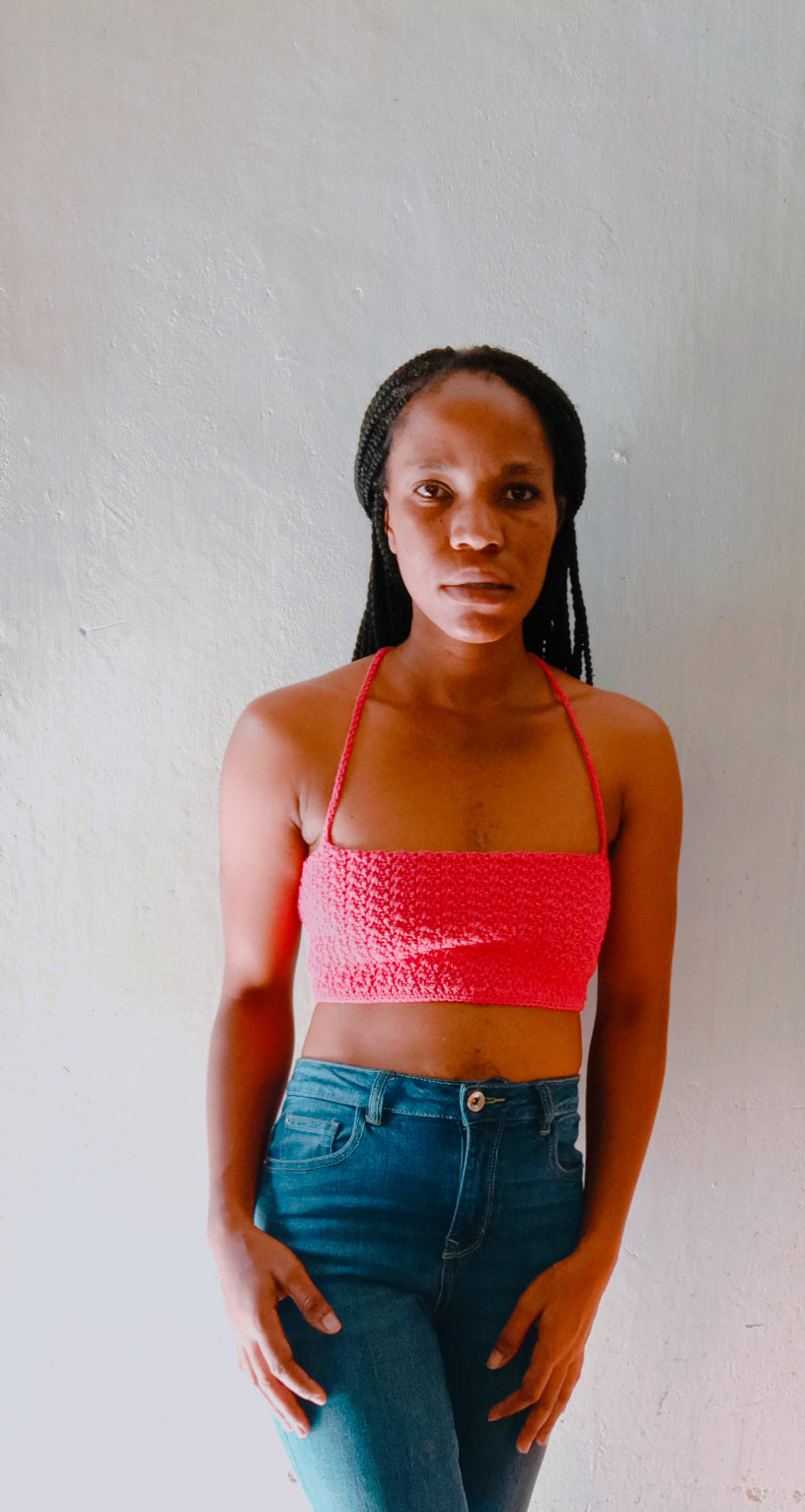 Bralette Crochet Top Pattern by Helencraftcrochet