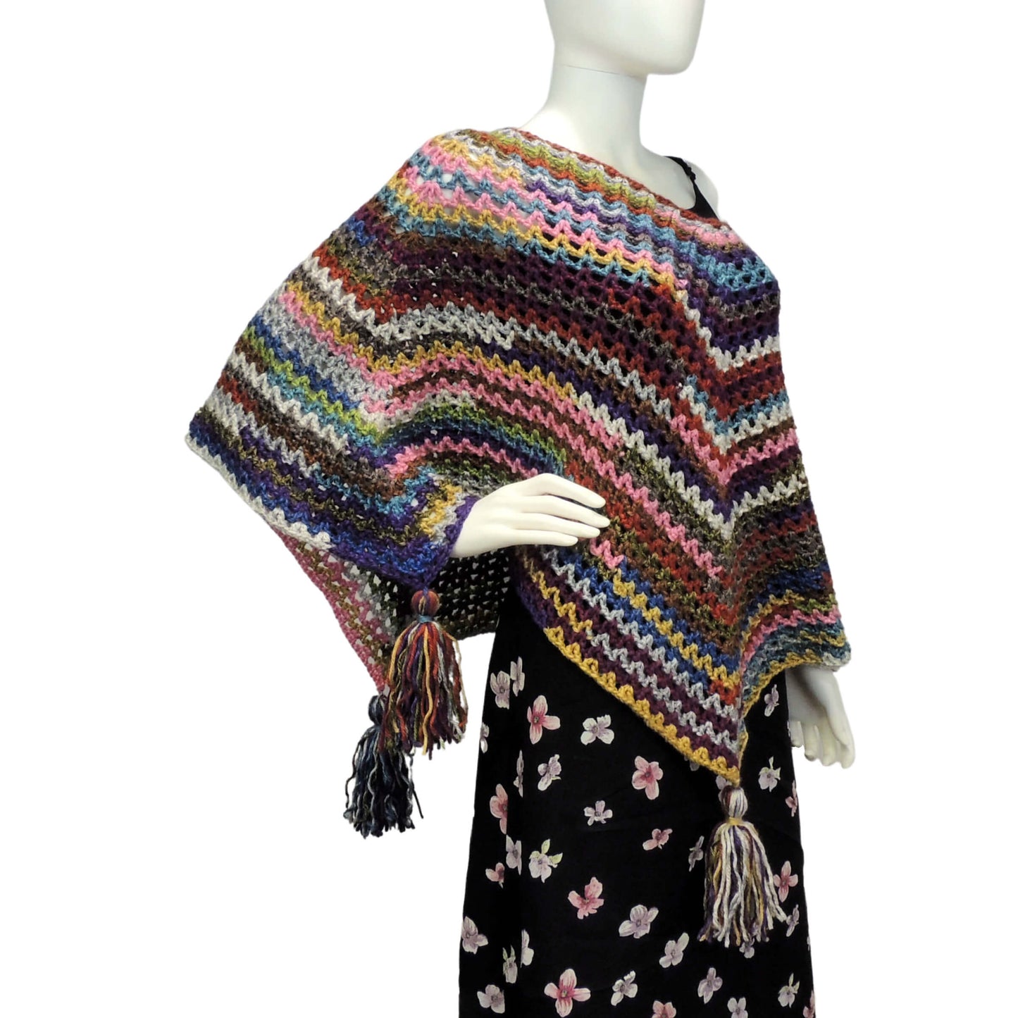 Penny Poncho Crochet Pattern by Jessie At Home