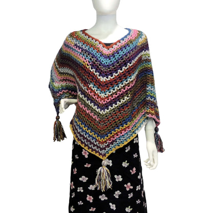 Penny Poncho Crochet Pattern by Jessie At Home