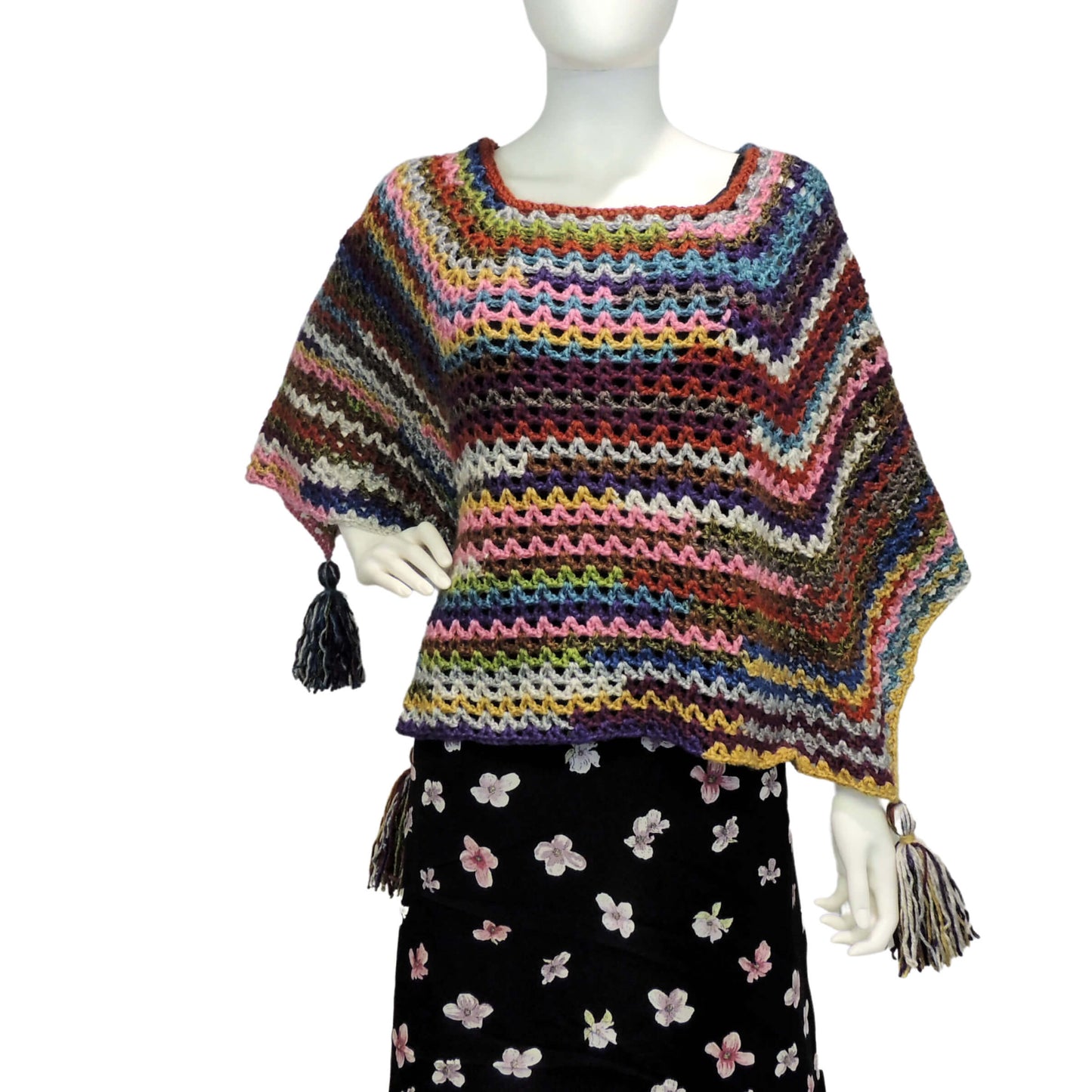 Penny Poncho Crochet Pattern by Jessie At Home