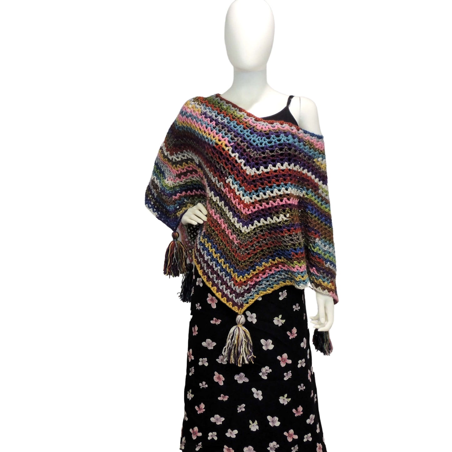 Penny Poncho Crochet Pattern by Jessie At Home