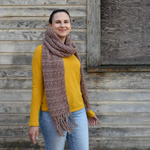 Load image into Gallery viewer, Salve Scarf Crochet Pattern PDF by Crystal Marin
