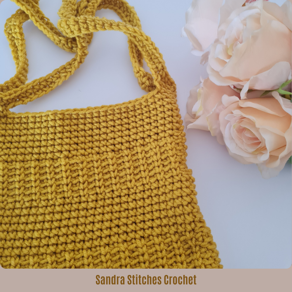Let's Go Bag Crochet Pattern by Sandra Regev