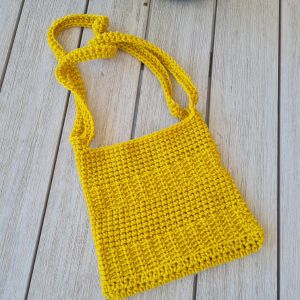 Let's Go Bag Crochet Pattern by Sandra Regev