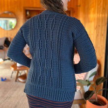 Load image into Gallery viewer, Sands of Time Cardigan Crochet Pattern PDF by Cassie Reed-Chavez
