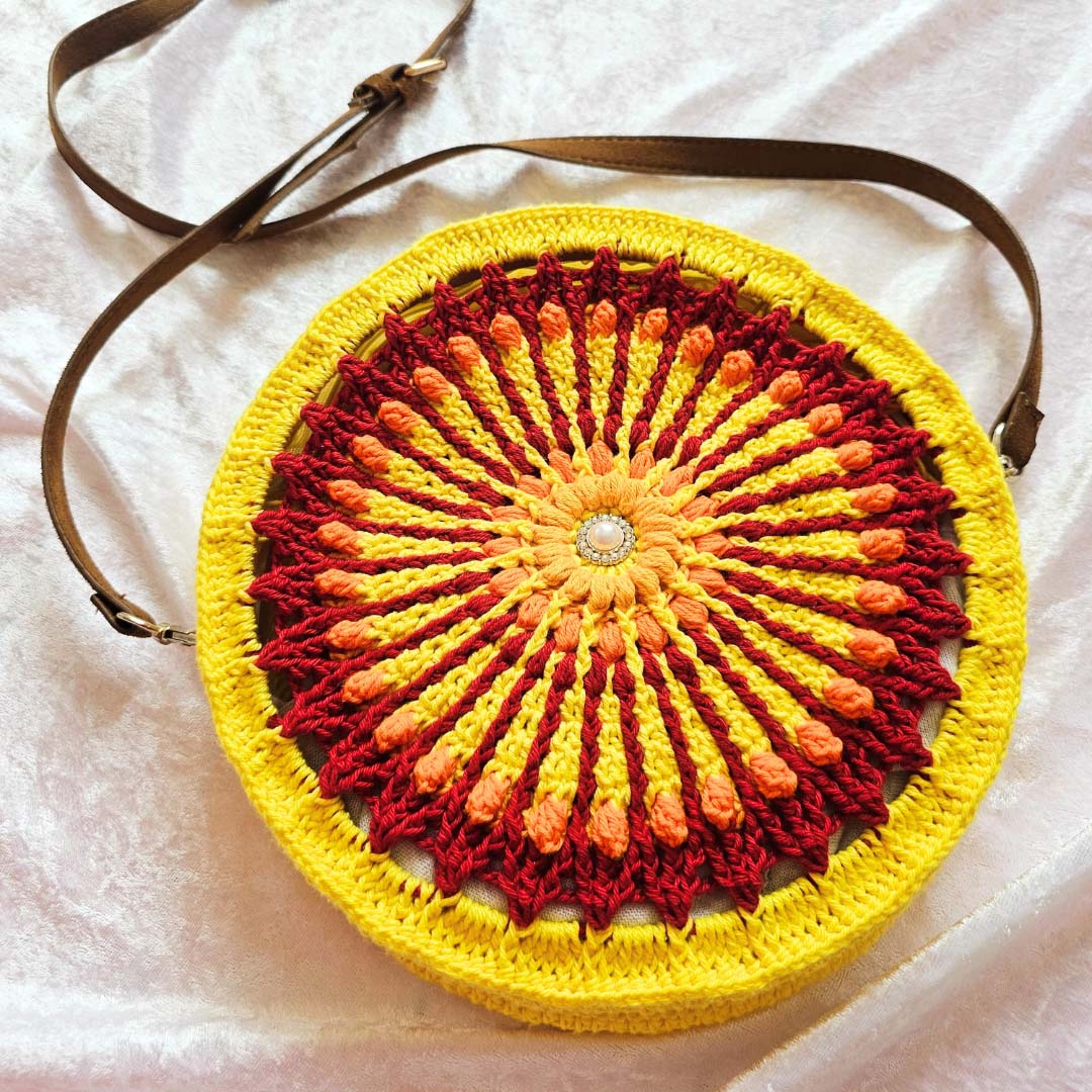 Free Spirit Boho Bag Crochet PDF Pattern by Crystal Bucholz