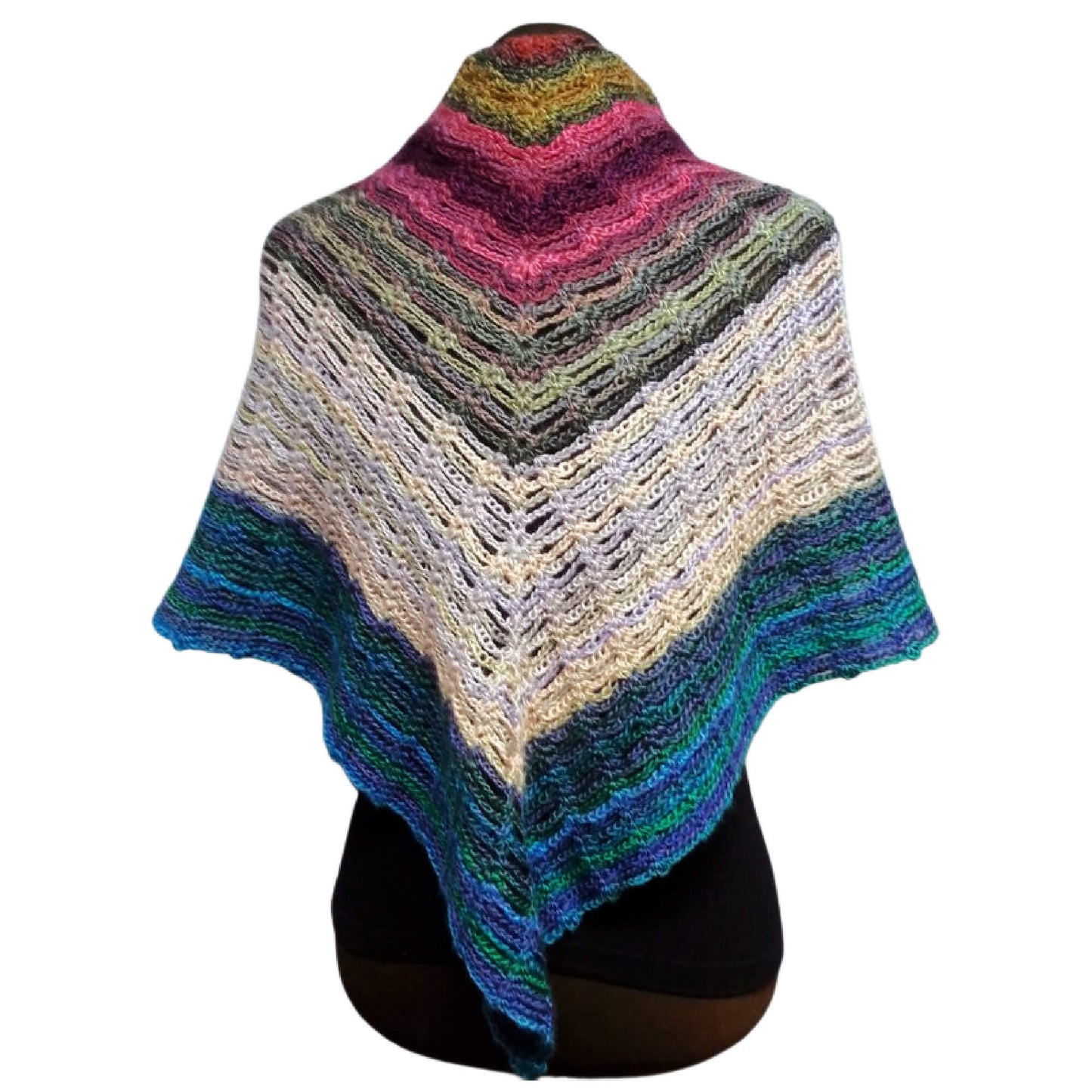 Unchained Shawl Crochet Pattern by Jessie At Home