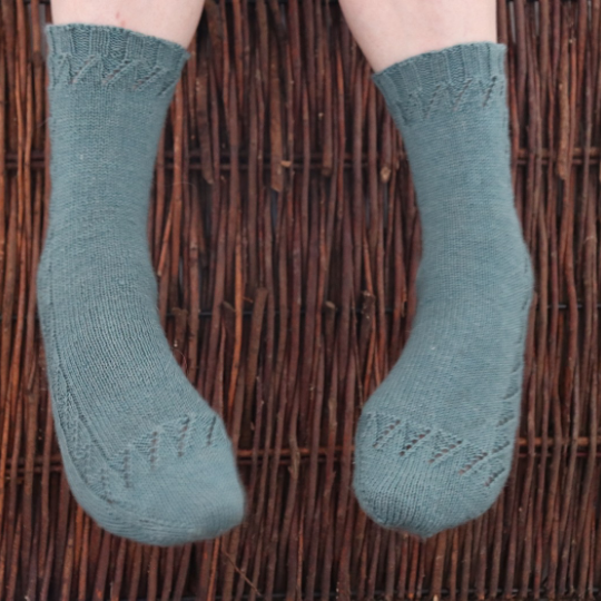 Falmore River Socks Knit Pattern by Ciara Doyle