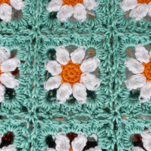 Load image into Gallery viewer, Daisy Squares Throw Crochet Pattern PDF by Andee Graves
