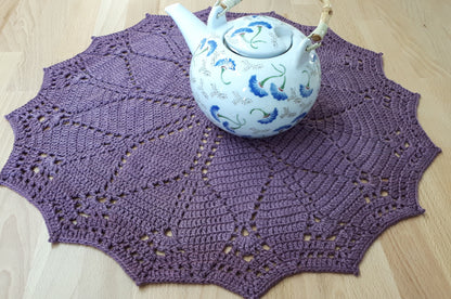 Diamonds Doily Crochet Pattern by Agat Rottman