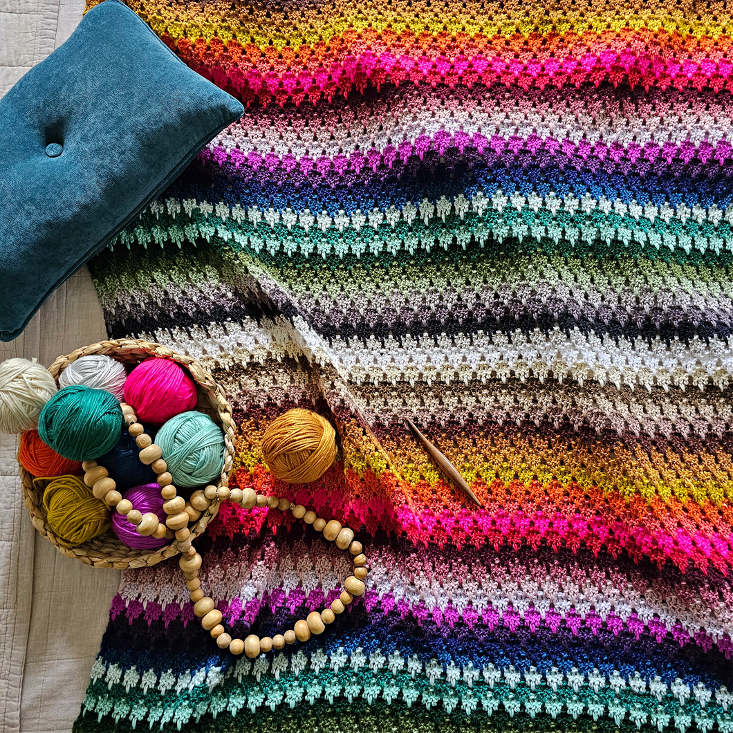 Middle Finger Blanket Crochet Pattern PDF by Mx Domestic